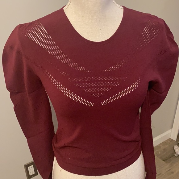 Fabletics Sarah SculptKnit Long-Sleeve Top NWT LRG - Picture 7 of 8